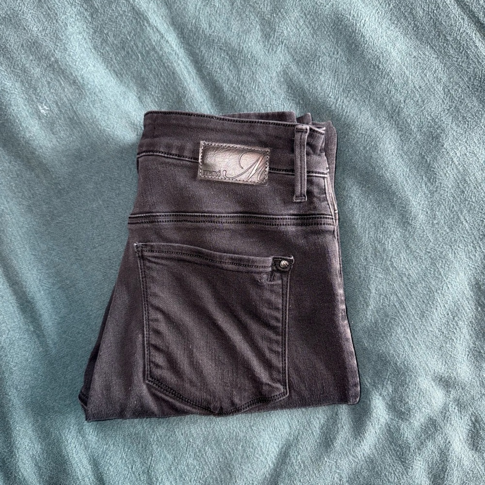 Navi Alissa high-rise super skinny black jeans